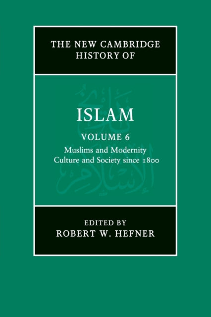 The New Cambridge History of Islam: Volume 6, Muslims and Modernity: Culture and Society since 1800