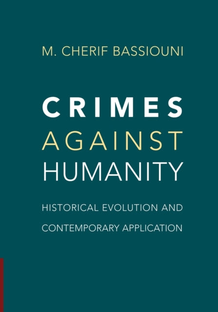 Book cover of: Crimes against Humanity. By: M. Cherif Bassiouni