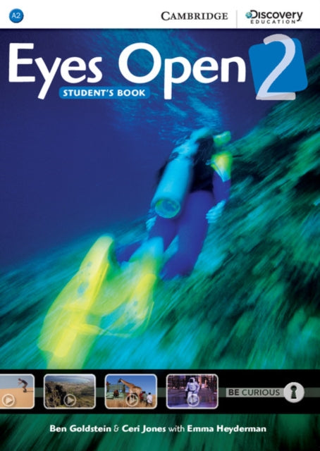Book cover of: Eyes Open Level 2 Student's Book. By: Ben Goldstein