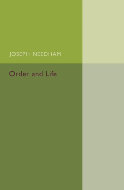 Order and Life