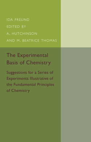Experimental Basis of Chemistry