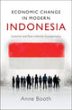 Book cover of: Economic Change in Modern Indonesia. By: Booth, Anne (Children's fiction writer)