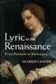 Book cover of: Lyric in the Renaissance. By: Ullrich Langer