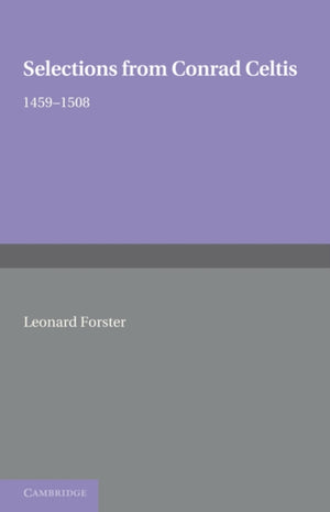 Selections from Conrad Celtis