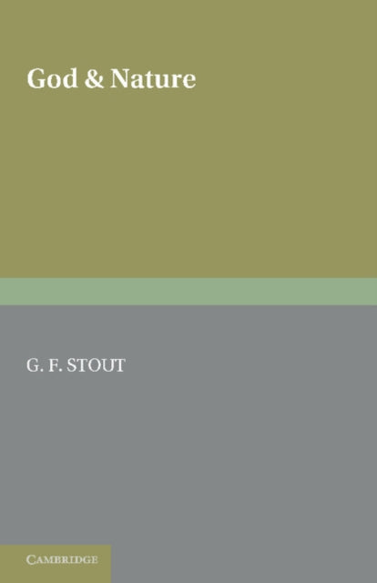 Book cover of: God and Nature. By: G. K. Stout