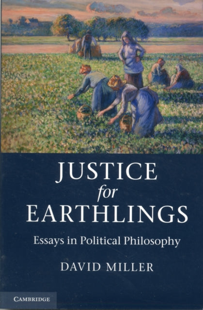Book cover of: Justice for Earthlings. By: Miller, David