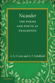 Book cover of: Nicander. By: A. S. F. Gow
