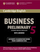 Book cover of: Cambridge English Business 5 Preliminary Student's Book with Answers