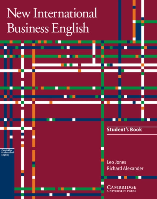 Book cover of: New International Business English Student's Book