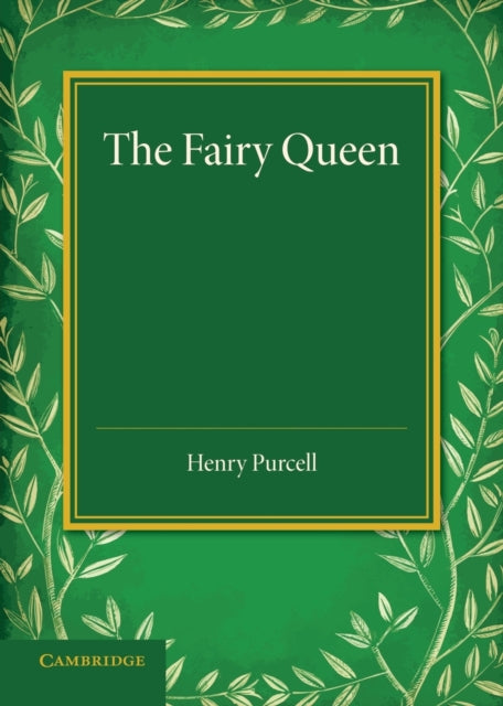 Book cover of: Fairy Queen. By: Henry Purcell