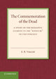 Book cover of: Commemoration of the Dead. By: E. R. Vincent
