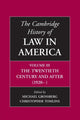 Book cover of: Cambridge History of Law in America