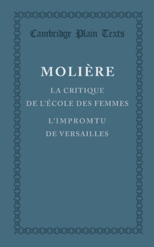 La critique de l'ecole des femmes
