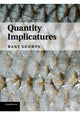 Book cover of: Quantity Implicatures. By: Bart Geurts