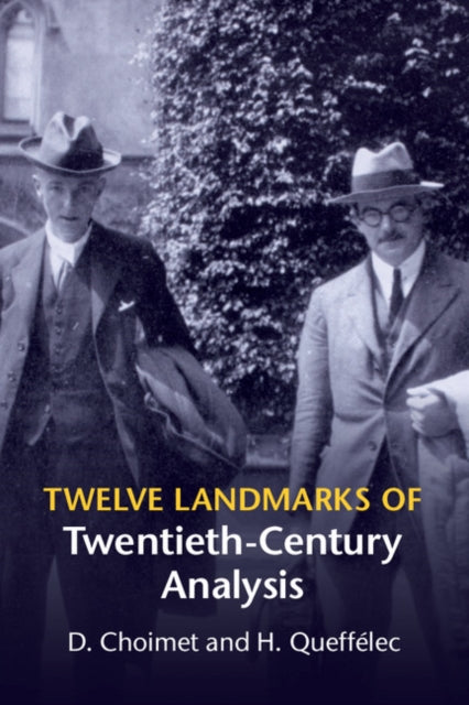 Book cover of: Twelve Landmarks of Twentieth-Century Analysis. By: D. Choimet
