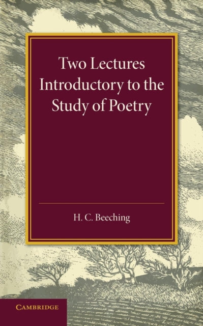 Book cover of: Two Lectures Introductory to the Study of Poetry