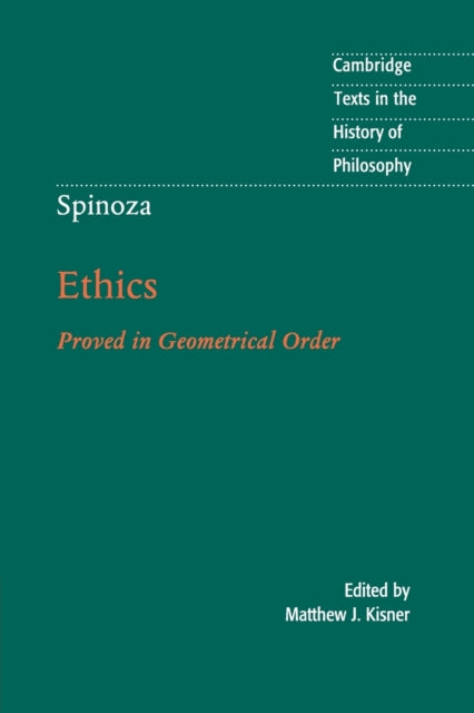 Book cover of: Spinoza: Ethics