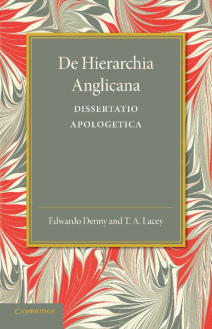 Book cover of: De hierarchia Anglicana. By: Edward Denny