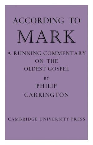According to Mark