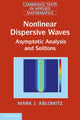 Book cover of: Nonlinear Dispersive Waves. By: Mark J. Ablowitz