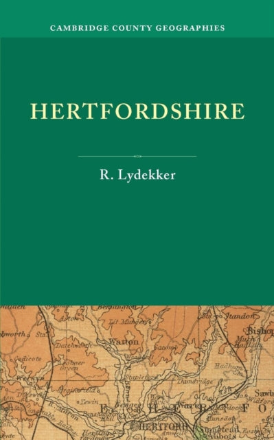 Book cover of: Hertfordshire. By: R. Lydekker