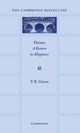 Book cover of: Horace: A Return to Allegiance. By: Terrot Reaveley Glover