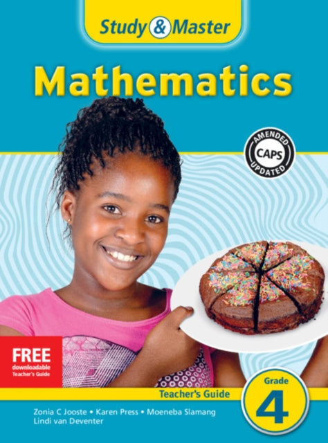 Book cover of: Study & Master Mathematics Teacher's Guide Grade 4 English. By: Karen Press