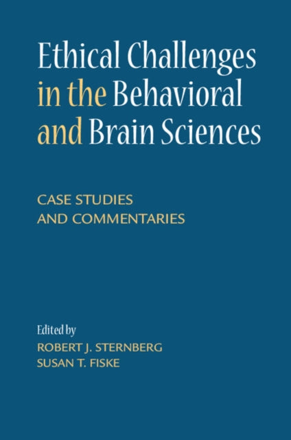 Book cover of: Ethical Challenges in the Behavioral and Brain Sciences