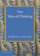 Book cover of: Two Ways of Thinking. By: Lord Macmillan