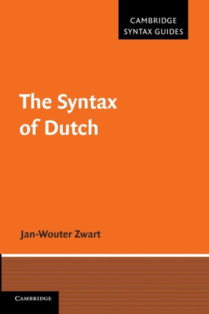 Book cover of: Syntax of Dutch