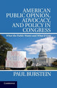 Book cover of: American Public Opinion, Advocacy, and Policy in Congress