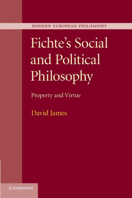 Fichte's Social and Political Philosophy