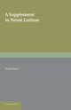 Book cover of: Supplement to Notae Latinae. By: Doris Bains