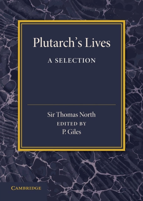 Book cover of: Plutarch's Lives