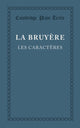 Book cover of: Les caracteres ou les moeurs de ce siecle. By: Jean De La Bruyere