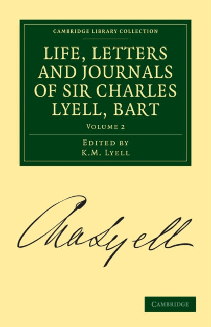 Book cover of: Life, Letters and Journals of Sir Charles Lyell, Bart. By: Charles Lyell
