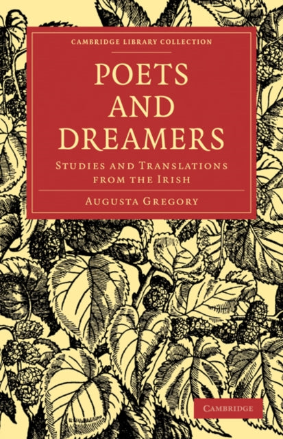 Book cover of: Poets and Dreamers. By: Isabella Augusta Gregory