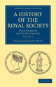 Book cover of: History of the Royal Society. By: Charles Richard Weld