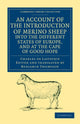 Book cover of: Account of the Introduction of Merino Sheep into the Different States of Europe, and at the Cape of Good Hope. By: Charles de Lasteyrie
