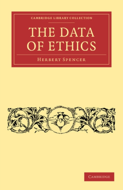 Book cover of: Data of Ethics. By: Herbert Spencer