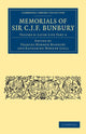 Book cover of: Memorials of Sir C. J. F. Bunbury, Bart. By: Sir Charles James Fox Bunbury
