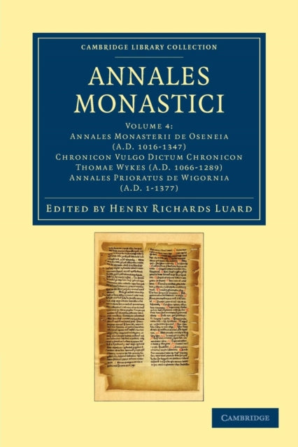 Book cover of: Annales Monastici. By: Henry Richards Luard