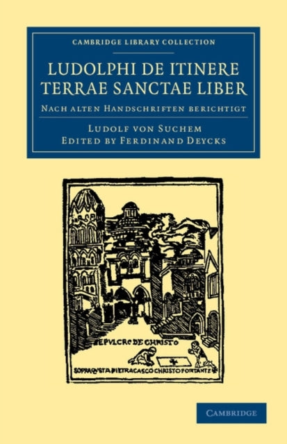 Book cover of: Ludolphi de itinere terrae sanctae liber