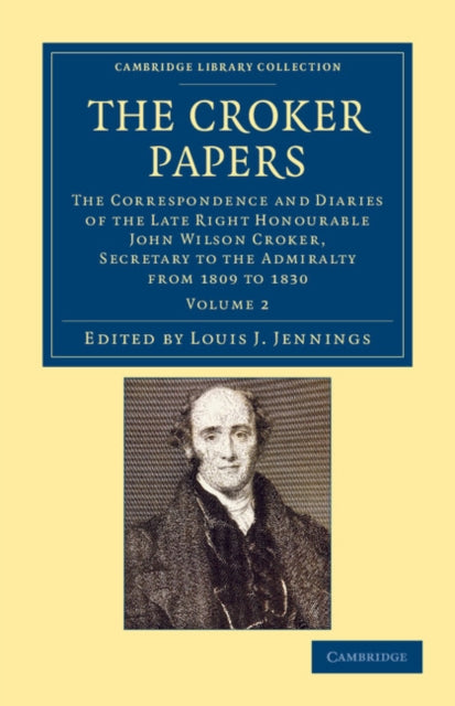 Book cover of: Croker Papers. By: John Wilson Croker