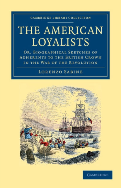 Book cover of: American Loyalists. By: Lorenzo Sabine