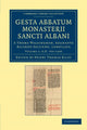 Book cover of: Gesta abbatum monasterii Sancti Albani. By: Henry Thomas Riley