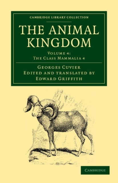 Book cover of: Animal Kingdom. By: Baron Georges Cuvier