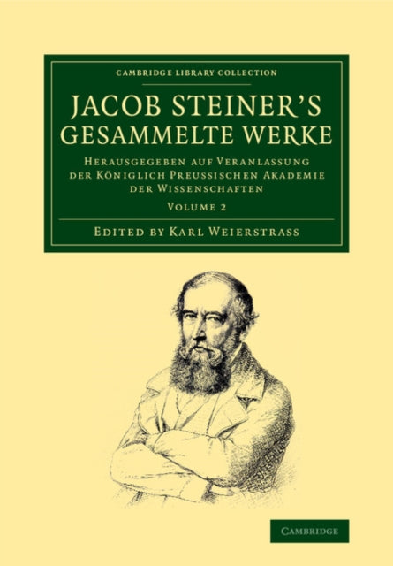 Book cover of: Jacob Steiner's Gesammelte Werke. By: Jakob Steiner