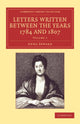 Book cover of: Letters Written between the Years 1784 and 1807. By: Anna Seward