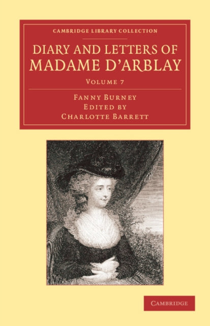 Book cover of: Diary and Letters of Madame d'Arblay: Volume 7. By: Frances Burney